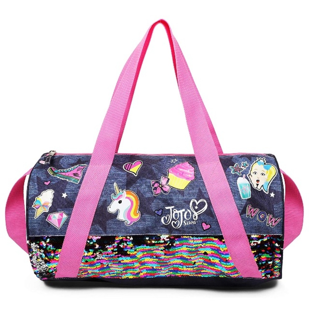 JoJo Siwa Sequin duffle bag